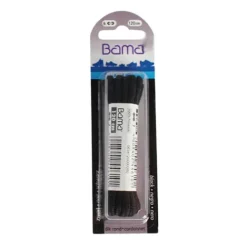 Bama Shoecare Shoe Care<Bama Flat Lace - Black - 120 cm