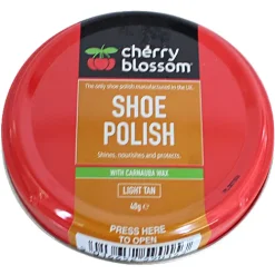 Bama Shoecare Shoe Care<Cherry Blossom Matt Shoe Polish -40g-Light Tan