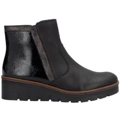 Rieker Boots<Ladies Ankle Boots - X9150-00 - Black