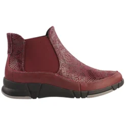 Suave Boots<Chelsea Boots - Yoto - Burgundy